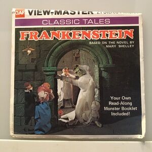 1976 Frankenstein View-Master Stereo Pictures 3 pack